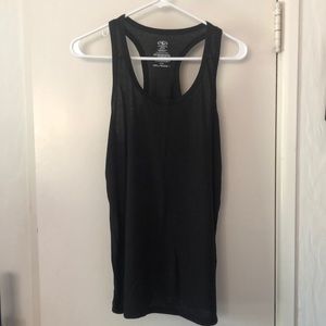 Black Razor Back Tank Top